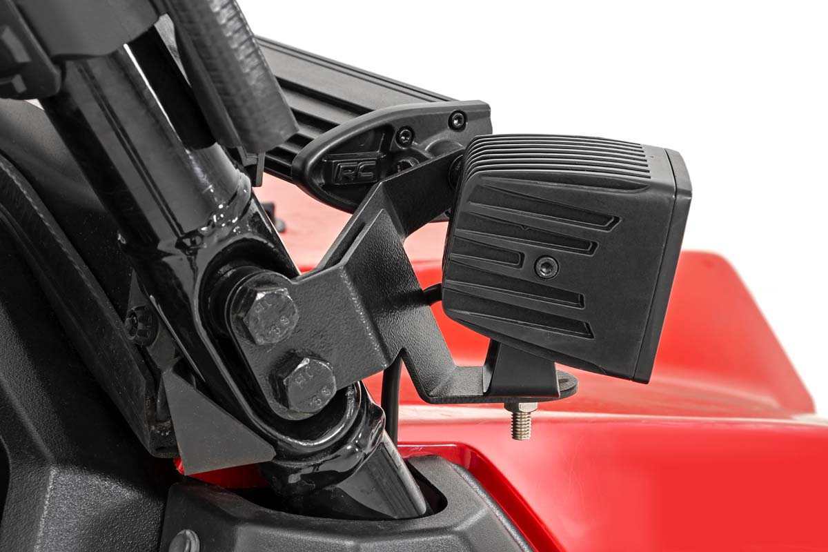 Photo of Rough Country Honda Pioneer 1000 Dual LED Cube Kit by Rough Country - Premium for UTVs / Side by Sides