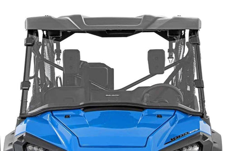 Photo of Rough Country Honda Pioneer 1000/Pioneer 1000-5 Scratch Resistant Full Windshield by Rough Country - Premium for UTVs / Side by Sides
