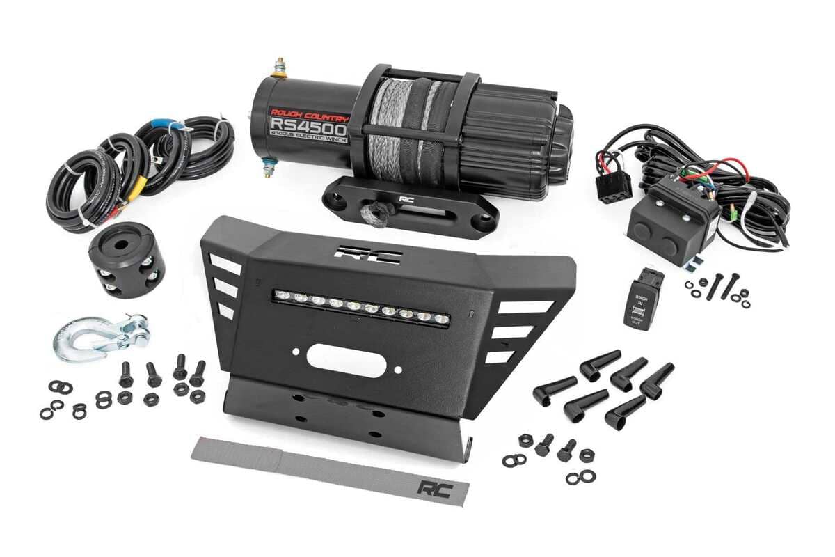 Photo of Rough Country Honda Pioneer 520 Winch Mount by Rough Country - Premium for UTVs / Side by Sides