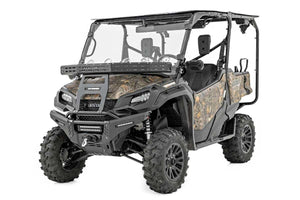 Photo of Rough Country Honda Pioneer Front Cargo Rack with Black Series 6" Slimline LED Light Bar by Rough Country - Premium for UTVs / Side by Sides