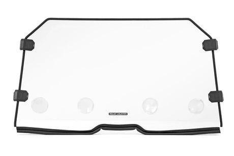Photo of Rough Country Honda Talon 1000 Scratch Resistant Vented Full Windshield by Rough Country - Premium for UTVs / Side by Sides