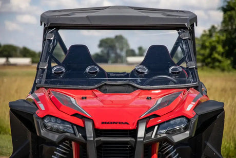 Photo of Rough Country Honda Talon 1000 Scratch Resistant Vented Full Windshield by Rough Country - Premium for UTVs / Side by Sides
