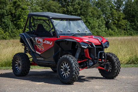 Photo of Rough Country Honda Talon 1000 Scratch Resistant Vented Full Windshield by Rough Country - Premium for UTVs / Side by Sides