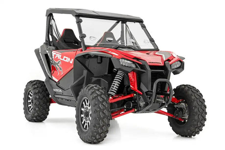 Photo of Rough Country Honda Talon 1000 Scratch Resistant Vented Full Windshield by Rough Country - Premium for UTVs / Side by Sides