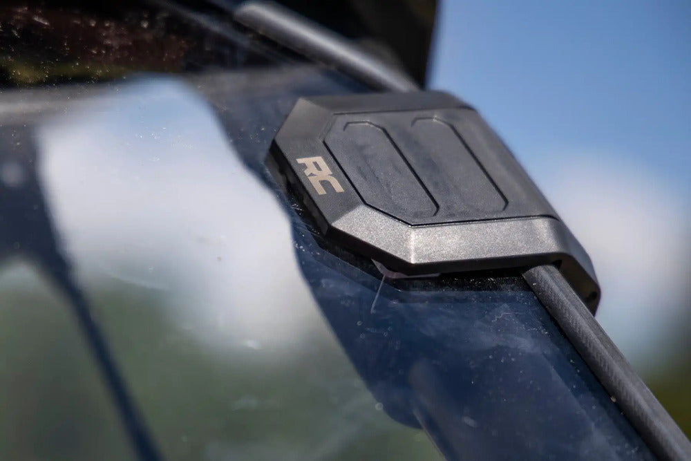 Photo of Rough Country Honda Talon 1000 Scratch Resistant Vented Full Windshield by Rough Country - Premium for UTVs / Side by Sides