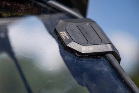Photo of Rough Country Honda Talon 1000 Scratch Resistant Vented Full Windshield by Rough Country - Premium for UTVs / Side by Sides