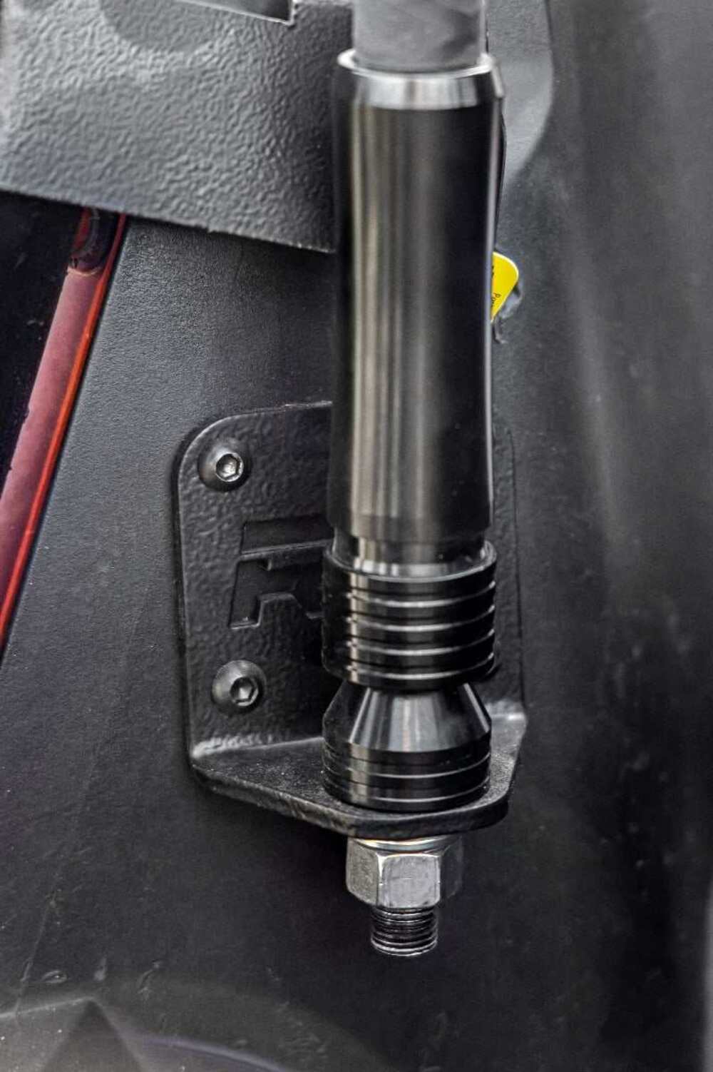 Photo of Rough Country Honda Talon 1000 4' Multl-Color LED Bed Whip Mount Pair by Rough Country - Premium for UTVs / Side by Sides