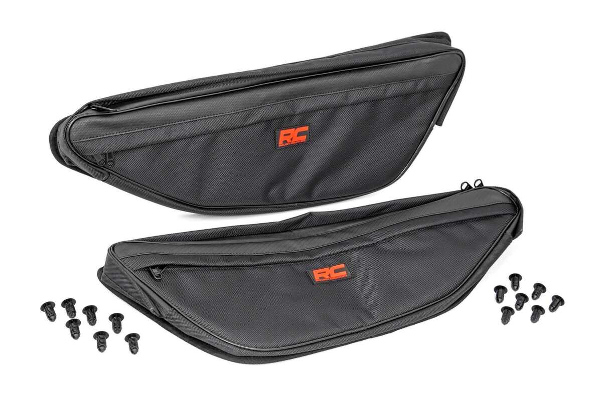Photo of Rough Country Honda Talon Front Pair Door Bags by Rough Country - Premium for UTVs / Side by Sides