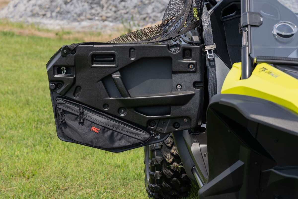 Photo of Rough Country Honda Talon Front Pair Door Bags by Rough Country - Premium for UTVs / Side by Sides