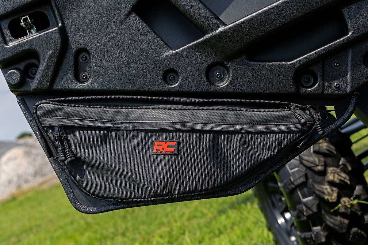 Photo of Rough Country Honda Talon Front Pair Door Bags by Rough Country - Premium for UTVs / Side by Sides