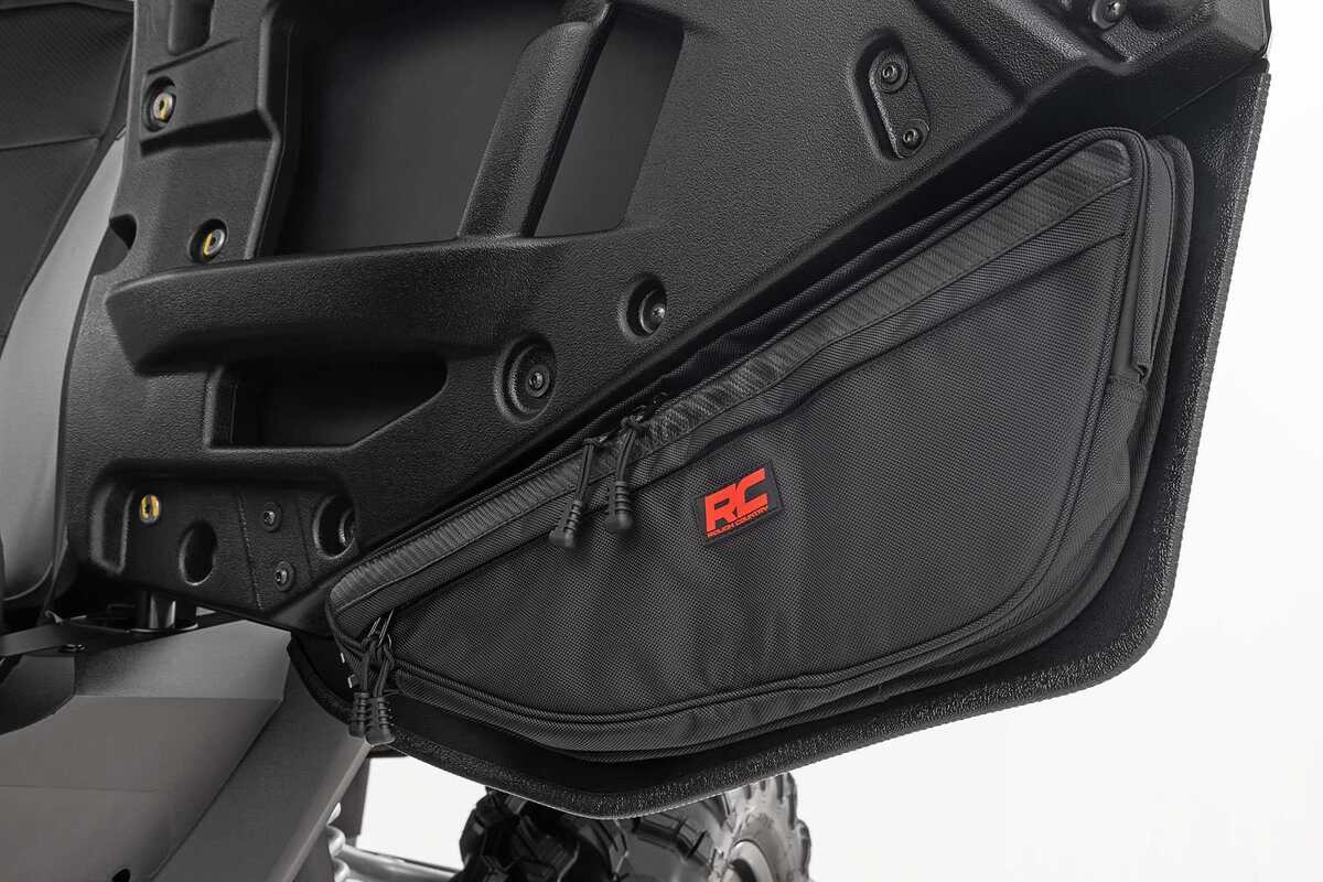 Photo of Rough Country Honda Talon Front Pair Door Bags by Rough Country - Premium for UTVs / Side by Sides