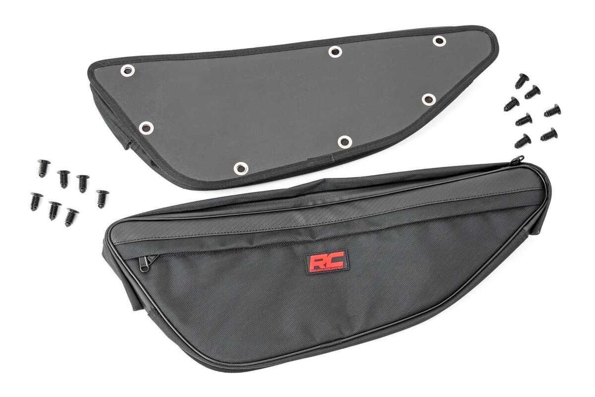 Photo of Rough Country Honda Talon Front Pair Door Bags by Rough Country - Premium for UTVs / Side by Sides