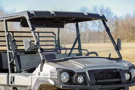 Photo of Rough Country Kawasaki Mule Scratch Resistant Full Windshield by Rough Country - Premium for UTVs / Side by Sides