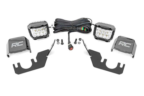Photo of Rough Country Kawasaki Teryx Rear Cage Mount LED Light Kit by Rough Country - Premium for UTVs / Side by Sides