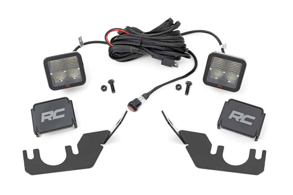 Photo of Rough Country Kawasaki Teryx Rear Cage Mount LED Light Kit by Rough Country - Premium for UTVs / Side by Sides