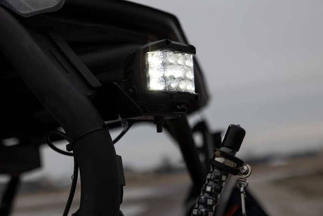 Photo of Rough Country Kawasaki Teryx Rear Cage Mount LED Light Kit by Rough Country - Premium for UTVs / Side by Sides