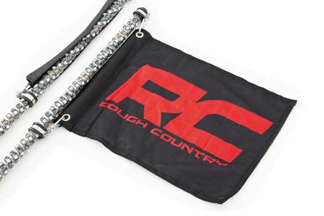Photo of Rough Country Multi Color LED Whip 4ft Long Pair Light Kit by Rough Country - Premium for UTVs / Side by Sides