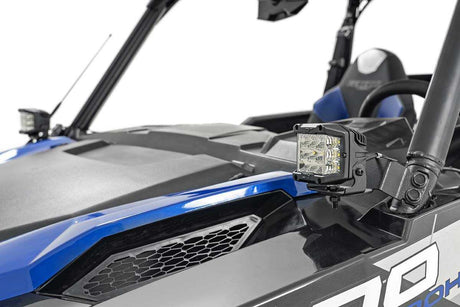 Photo of Rough Country Polaris General Lower Windshield Dual LED Light Kit by Rough Country - Premium for UTVs / Side by Sides