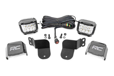 Photo of Rough Country Polaris General Lower Windshield Dual LED Light Kit by Rough Country - Premium for UTVs / Side by Sides