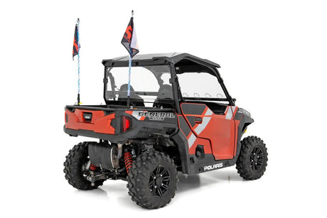 Photo of Rough Country Polaris General Scratch Resistant Vented Full Windshield by Rough Country - Premium for UTVs / Side by Sides