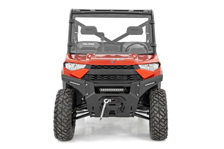 Photo of Rough Country Polaris Ranger 1000 6" Black Slimline LED Pair Bumper Wings by Rough Country - Premium for UTVs / Side by Sides