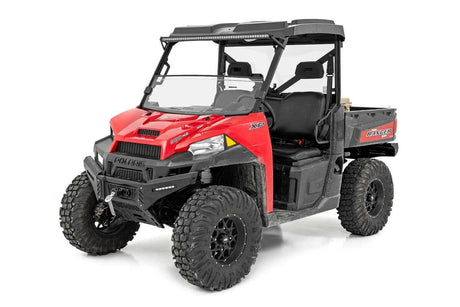 Photo of Rough Country Polaris Ranger 1000 6" Black Slimline LED Pair Bumper Wings by Rough Country - Premium for UTVs / Side by Sides