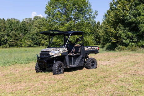 Photo of Rough Country Polaris Ranger 1000/ XP 1000 Electric Tilt Glass Windshield by Rough Country - Premium for UTVs / Side by Sides