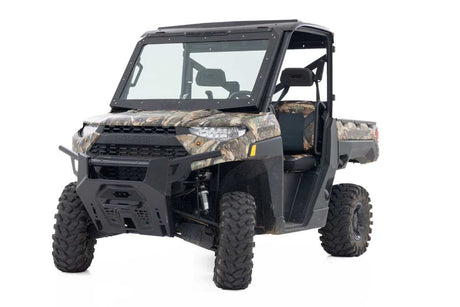 Photo of Rough Country Polaris Ranger 1000/ XP 1000 Electric Tilt Glass Windshield by Rough Country - Premium for UTVs / Side by Sides