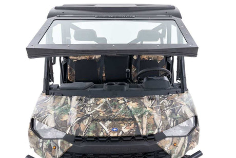 Photo of Rough Country Polaris Ranger 1000/ XP 1000 Electric Tilt Glass Windshield by Rough Country - Premium for UTVs / Side by Sides