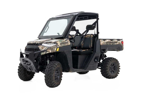 Photo of Rough Country Polaris Ranger 1000/ XP 1000 Electric Tilt Glass Windshield by Rough Country - Premium for UTVs / Side by Sides
