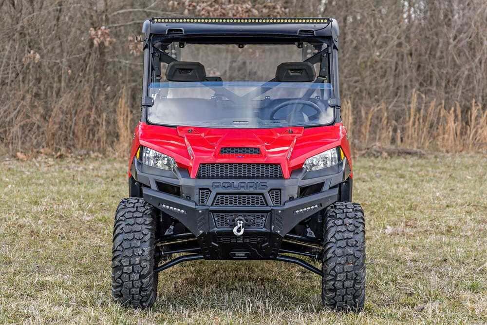 Photo of Rough Country Polaris Ranger 1000/XP 900/1000 Scratch Resistant Half Windshield by Rough Country - Premium for UTVs / Side by Sides