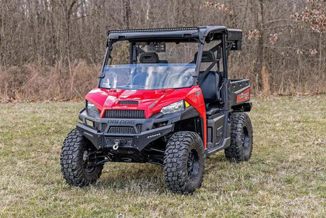 Photo of Rough Country Polaris Ranger 1000/XP 900/1000 Scratch Resistant Half Windshield by Rough Country - Premium for UTVs / Side by Sides