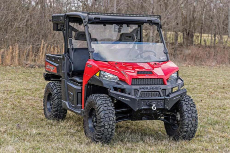 Photo of Rough Country Polaris Ranger 1000/XP 900/1000 Scratch Resistant Half Windshield by Rough Country - Premium for UTVs / Side by Sides