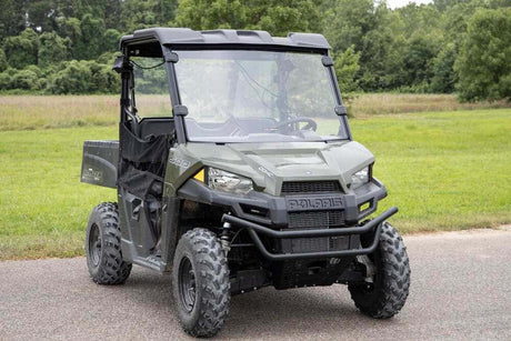 Photo of Rough Country Polaris Ranger 500/570 Mid Size Scratch Resistant Full Windshield by Rough Country - Premium for UTVs / Side by Sides