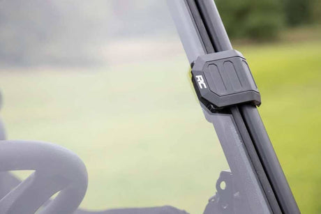 Photo of Rough Country Polaris Ranger 500/570 Mid Size Scratch Resistant Full Windshield by Rough Country - Premium for UTVs / Side by Sides