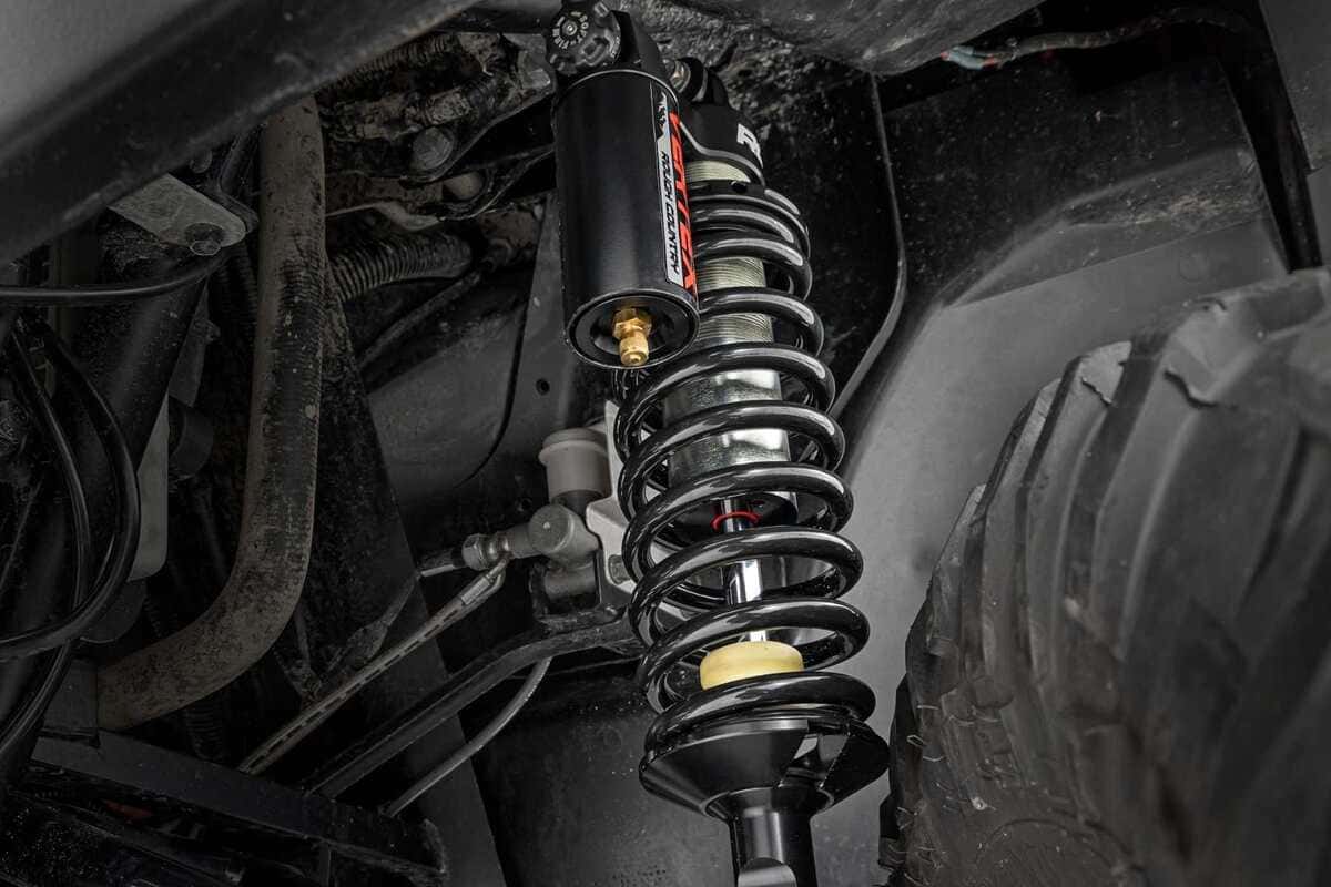 Photo of Rough Country Polaris Ranger Adjustable Vertex Front Coil Over Shock Pair by Rough Country - Premium for UTVs / Side by Sides