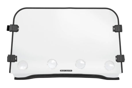Photo of Rough Country Polaris RZR 800 Scratch Resistant Vented Full Windshield by Rough Country - Premium for UTVs / Side by Sides