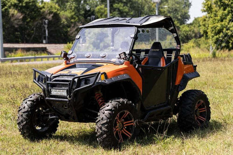 Photo of Rough Country Polaris RZR 800 Scratch Resistant Vented Full Windshield by Rough Country - Premium for UTVs / Side by Sides