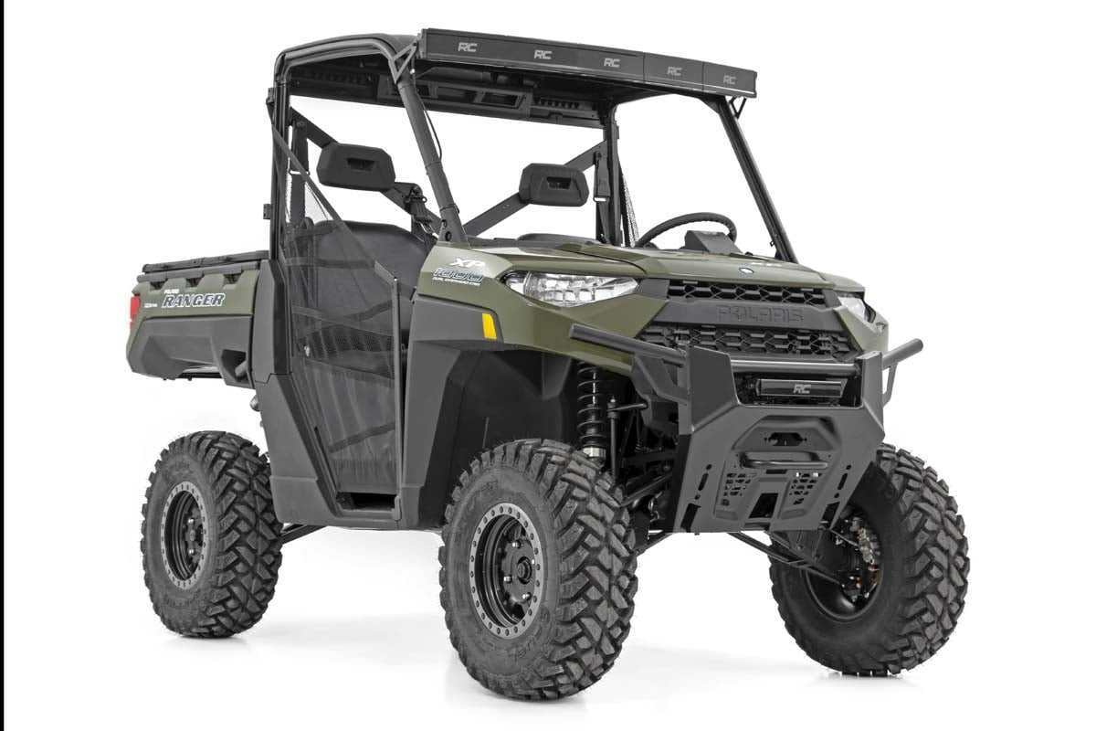 Photo of Rough Country Polaris Ranger XP 1000 12" LED Bumper Kit by Rough Country - Premium for UTVs / Side by Sides