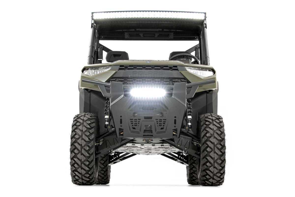 Photo of Rough Country Polaris Ranger XP 1000 12" LED Bumper Kit by Rough Country - Premium for UTVs / Side by Sides