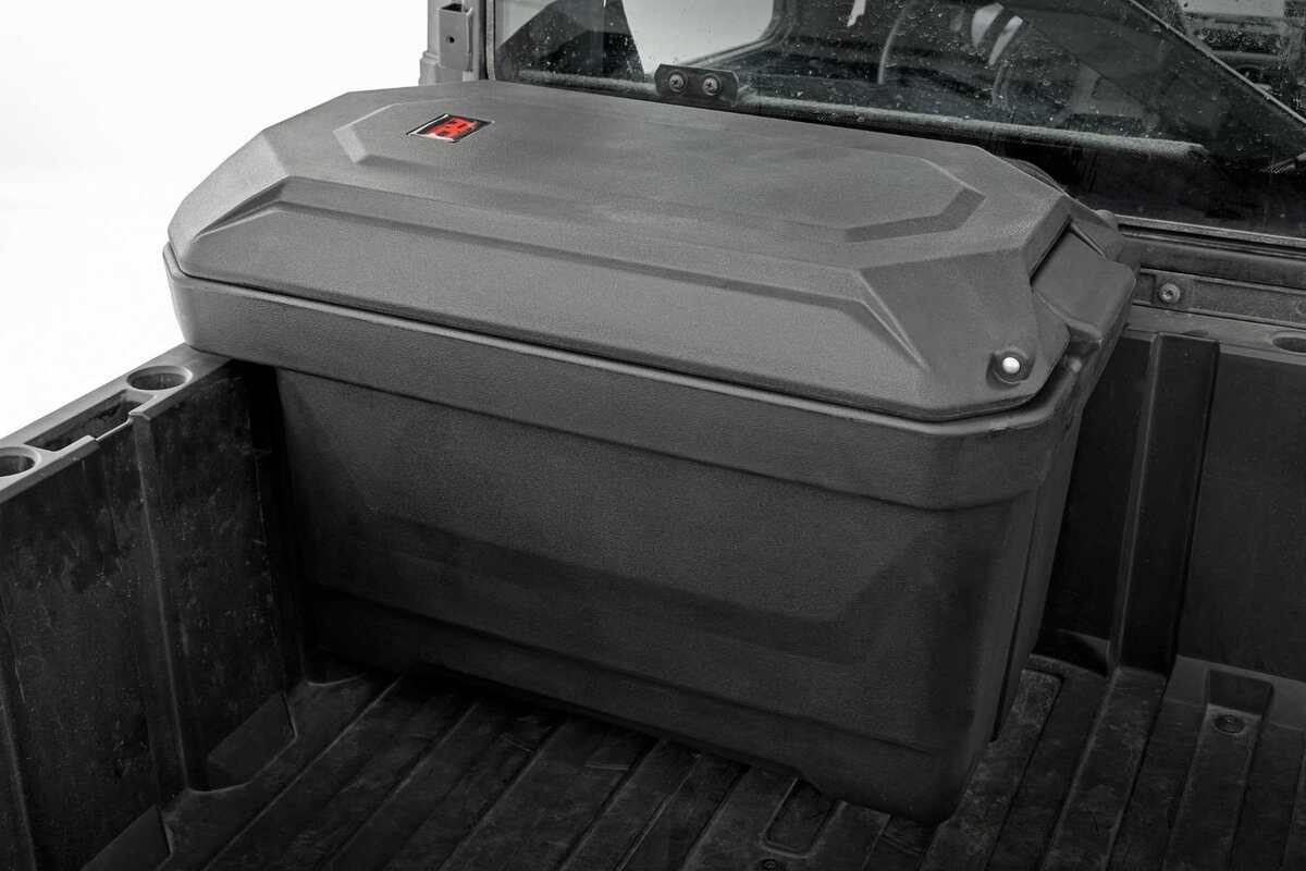Photo of Rough Country Polaris Ranger XP 1000 Rear Bed Cargo Box by Rough Country - Premium for UTVs / Side by Sides