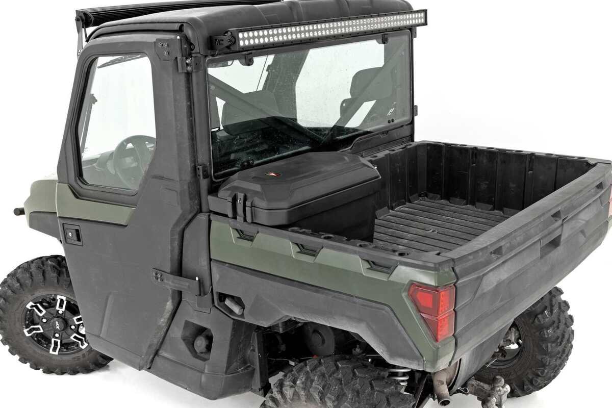 Photo of Rough Country Polaris Ranger XP 1000 Rear Bed Cargo Box by Rough Country - Premium for UTVs / Side by Sides