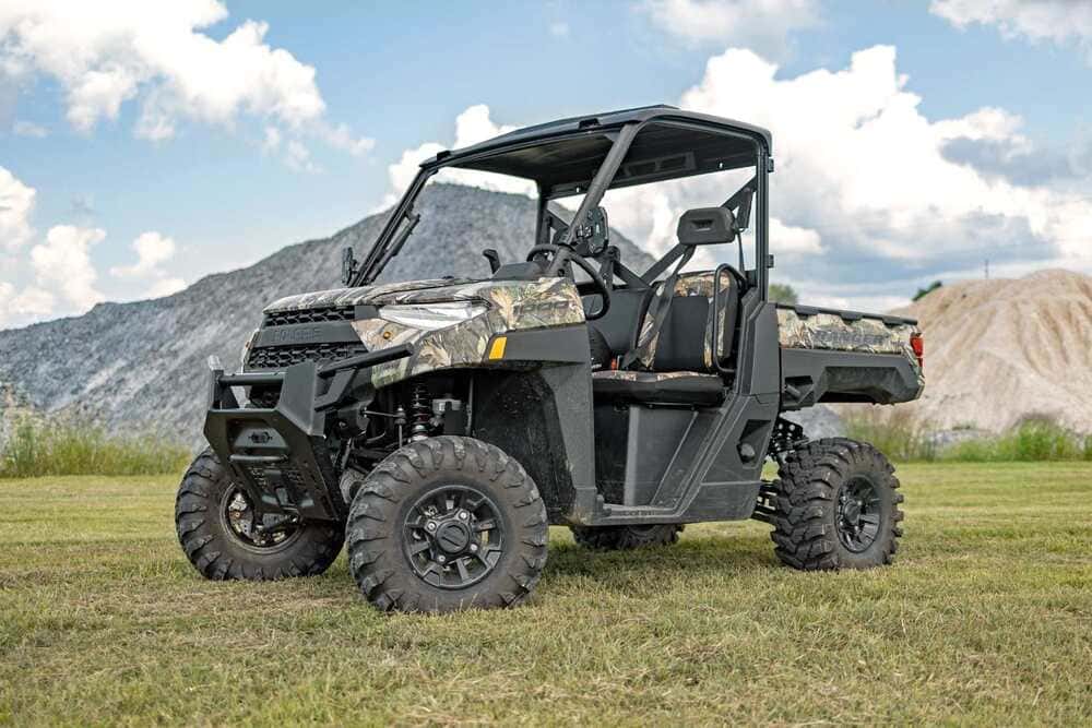 Photo of Rough Country Polaris Ranger XP 1000 Ride Height Adjust M1 Front Coil Over Shocks by Rough Country - Premium for UTVs / Side by Sides
