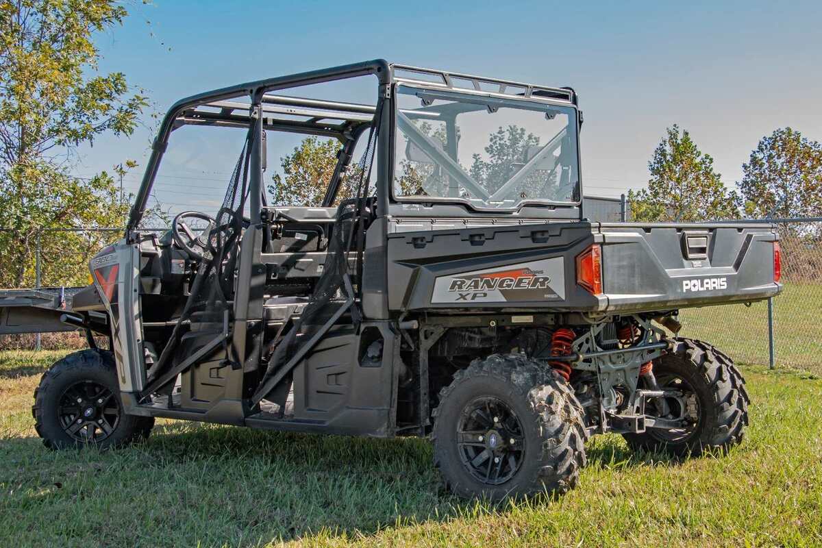 Photo of Rough Country Polaris Ranger XP 1000 Scratch Resistant Rear Panel by Rough Country - Premium for UTVs / Side by Sides