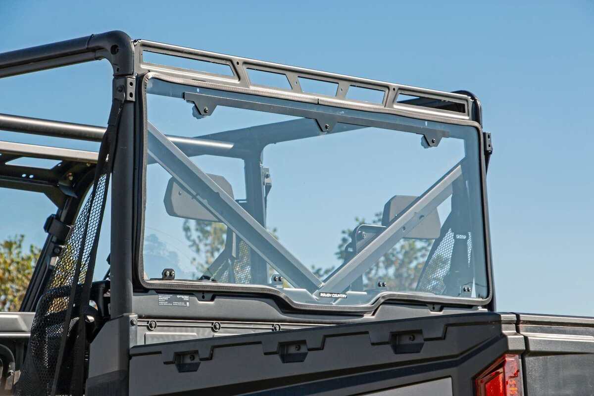 Photo of Rough Country Polaris Ranger XP 1000 Scratch Resistant Rear Panel by Rough Country - Premium for UTVs / Side by Sides