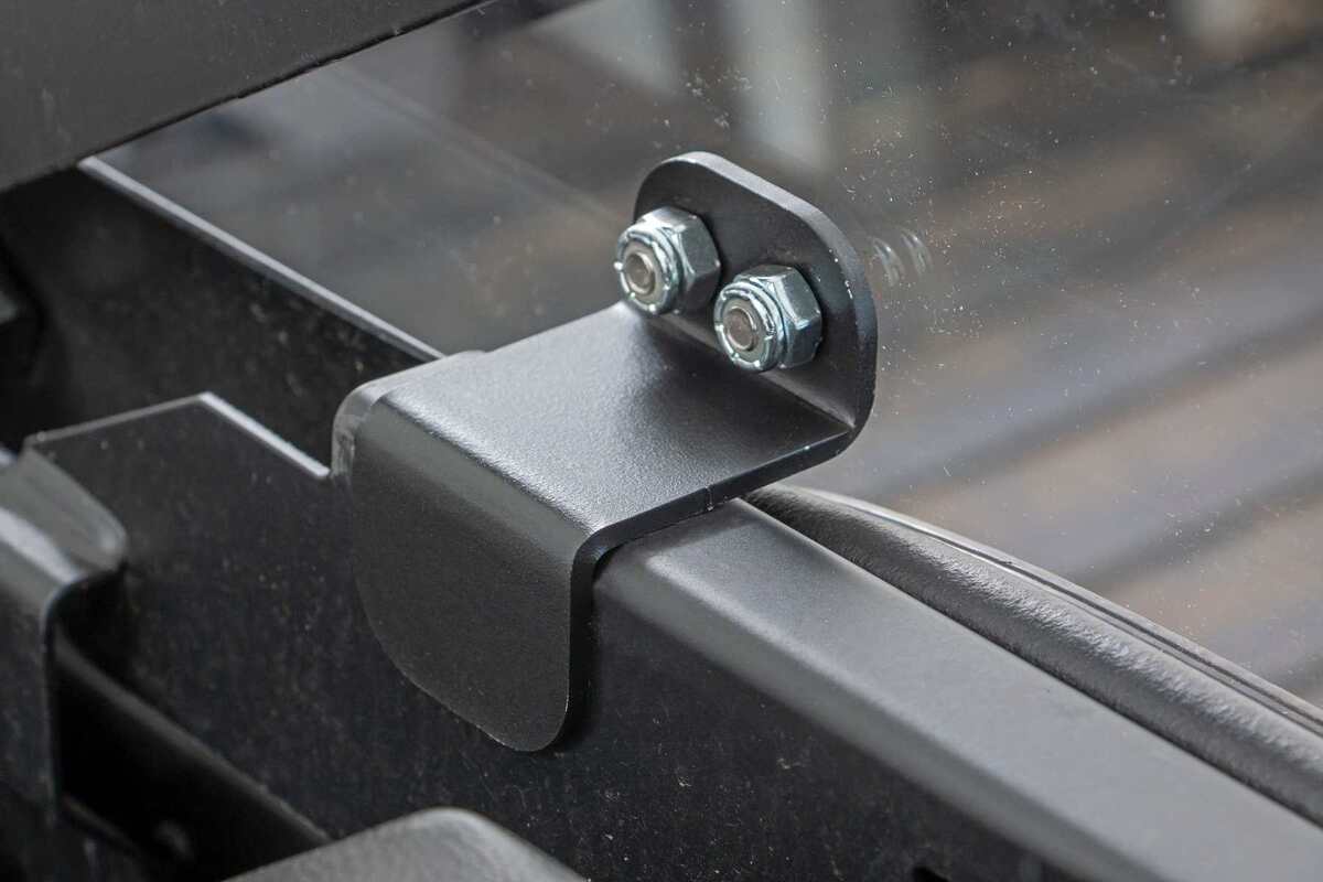 Photo of Rough Country Polaris Ranger XP 1000 Scratch Resistant Rear Panel by Rough Country - Premium for UTVs / Side by Sides