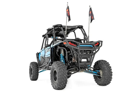 Photo of Rough Country Polaris RZR 1000 XP Rear Tubular Bumber With Reciever Hitch by Rough Country - Premium for UTVs / Side by Sides