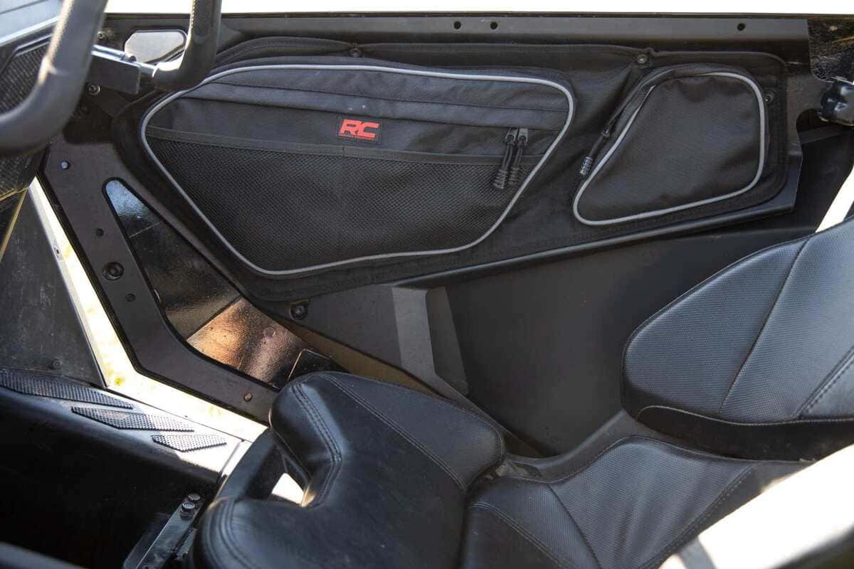 Photo of Rough Country Polaris RZR Pro Front Door Storage Bags by Rough Country - Premium for UTVs / Side by Sides