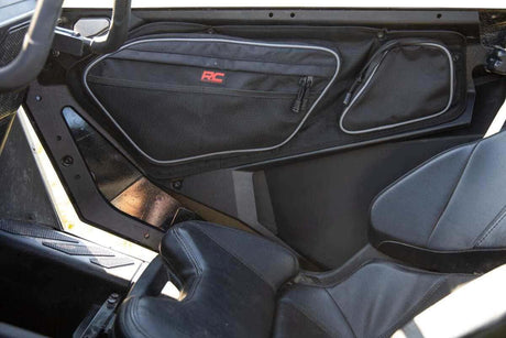 Photo of Rough Country Polaris RZR Pro Front Door Storage Bags by Rough Country - Premium for UTVs / Side by Sides