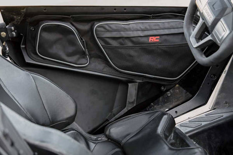 Photo of Rough Country Polaris RZR Pro Front Door Storage Bags by Rough Country - Premium for UTVs / Side by Sides